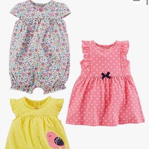 NWOT Carters Simple Joy 3 piece outfit set 3-6 months